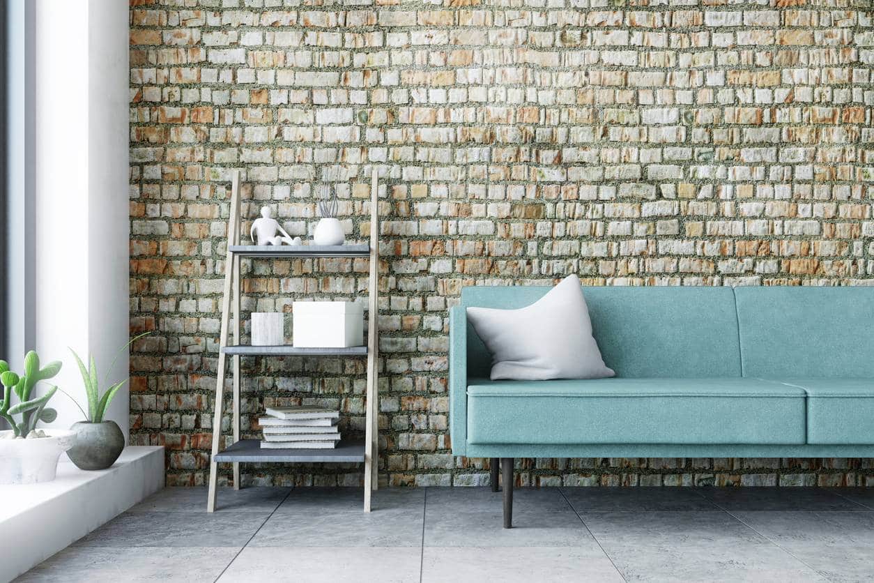 papier peint trompe l'œil déco intérieure